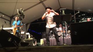 Aaron Neville performs "Work With Me, Annie" at Discovery Green