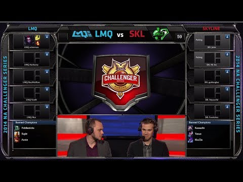 LMQ vs Skyline (now compLexity.Red) | Game 1 Semi Final NA Challenger Series #1 | LMQ vs SKL G1