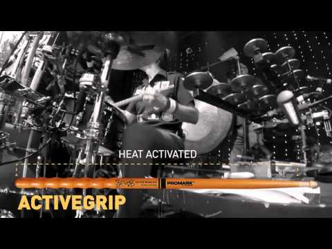 땀날수록 손에 붙는 그립: Glenn Kotche Active Wave 570 드럼스틱