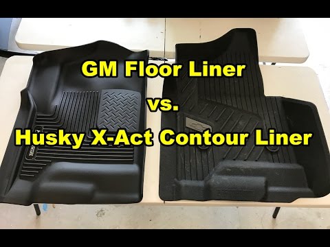 GM Floor Liner vs. Husky X-Act Contour Liner