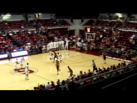 Josh Huestis dunks, 12-2-12