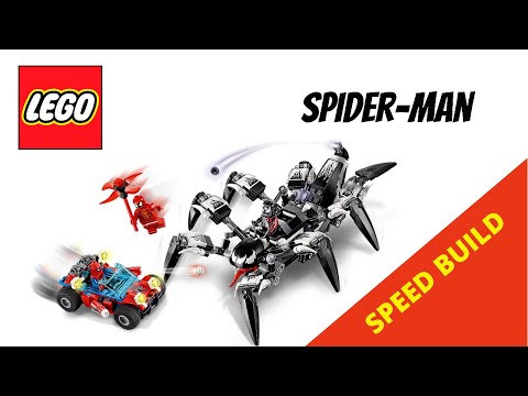 LEGO Mavel Spider-Man Venom Crawler Speed Build