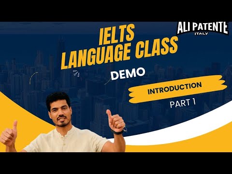 ielts Language Demo Class |Part 1👩‍💻Mustwatch this video #alipatente #italy #subscribe