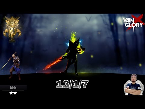 Vainglory 5v5 - Triple,Almost Quadra Kill - Idris WP Bot - Capitaowasabi - Patch 4.11 #13