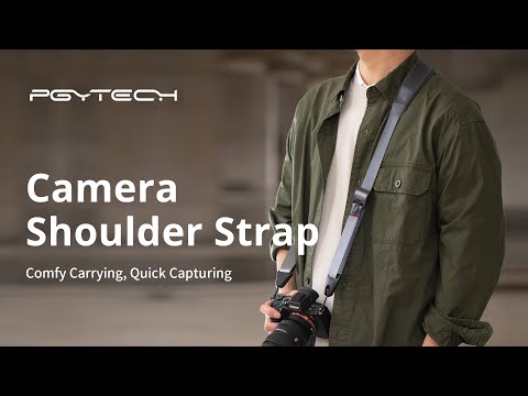 PGYTECH Quick Adjustment Camera Shoulder Strap with Quick Connector and EPDM Padding (Fern Green)