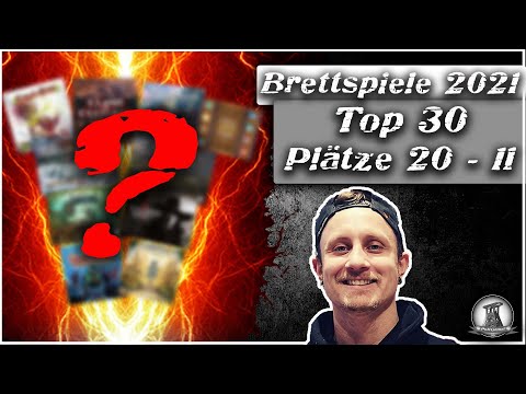 PottGamer Special | Top Board Games of 2021 - Ranks 20 - 11