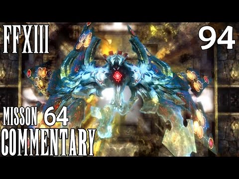 Final Fantasy XIII PC Walkthrough Part 94 - Mission 64 Vercingetorix No Gestalt Poison Trick