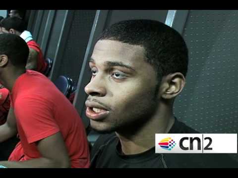 Chane Behanan Louisville Locker Room Post UK Final Four