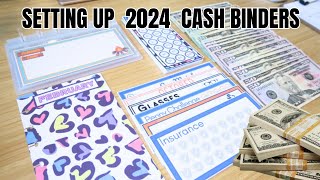 Setting up my binders for the new year | beginner friendly cash budgeting system | Jordan Budgets