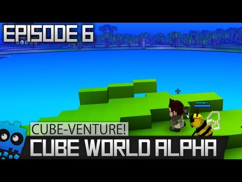 Cube-Venture Episode 6 : Cube World Alpha Let's Play! - First Real Adventure!