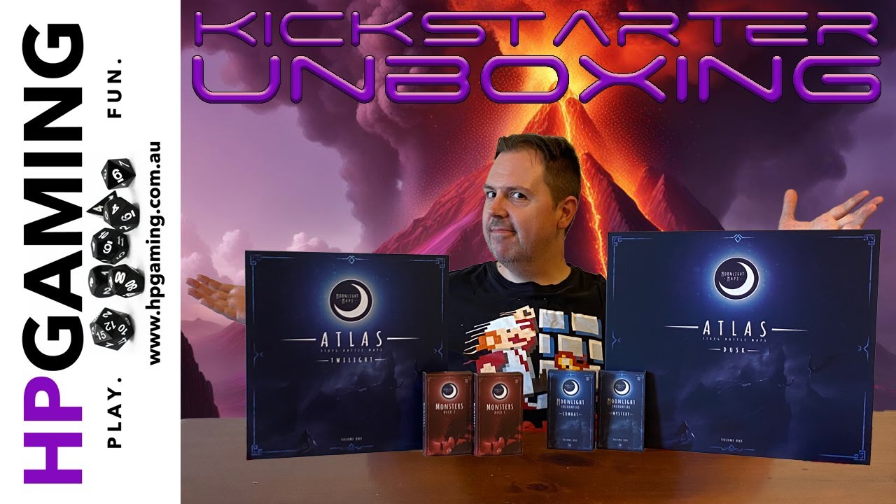 GameLINK! | Unboxing | Moonlight Maps Atlas