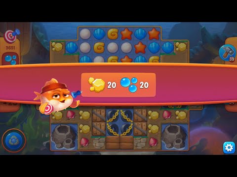 Fishdom. Challenge Level 3651 - New Feature. HD Quality