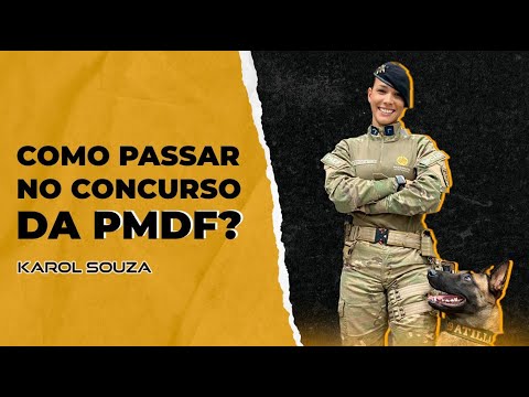 Como passar no concurso da PMDF?