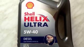 Shell Helix Diesel Ultra 5W-40 4 л - відео 1