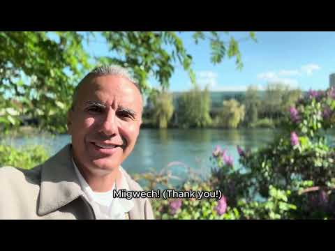 Misko-namegoz = Salmon (Ojibwe Word of the Day)