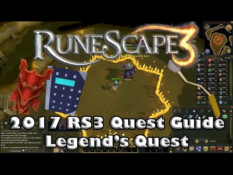 RS3 Quest Guide - Legends Quest - 2017(Up to Date!)