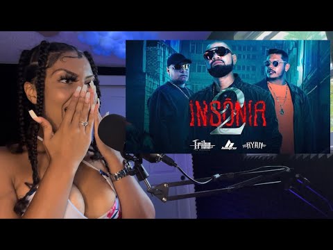 (GRINGA REACT) INSÔNIA 2 - TRIBO DA PERIFERIA, HUNGRIA HIP HOP E MC RYAN SP #eua #react 🇺🇸