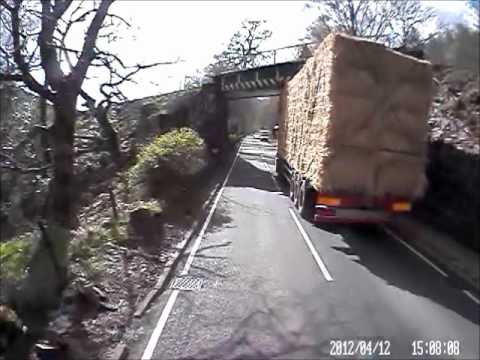 load of straw A83 argyll