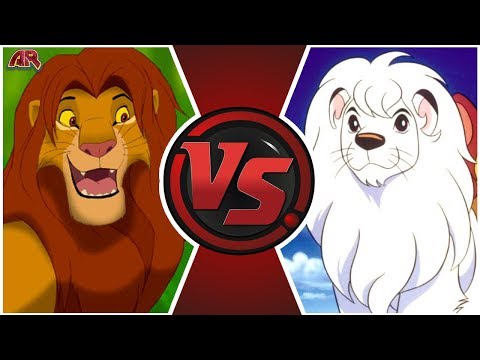 SIMBA vs KIMBA! (The Lion King vs Kimba the White Lion) | Cartoon Fight Club Episode 323