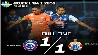 Download lagu Full Highlights Arema (1) Vs (1) Persija ||| Go-jek Liga 1 Bersama Bukalapak 2018...!!! mp3
