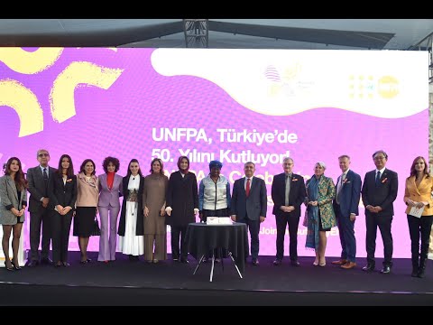 UNFPA Türkiye'nin 50. Yıldönümü Etkinliği
