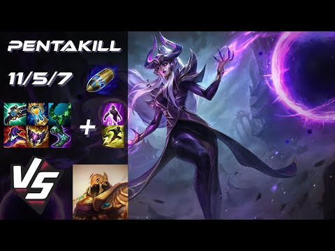 MID Syndra vs Azir [PENTAKILL] - NA Challenger Patch 25.24