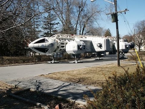 Space 1999 Eagle Fly Over