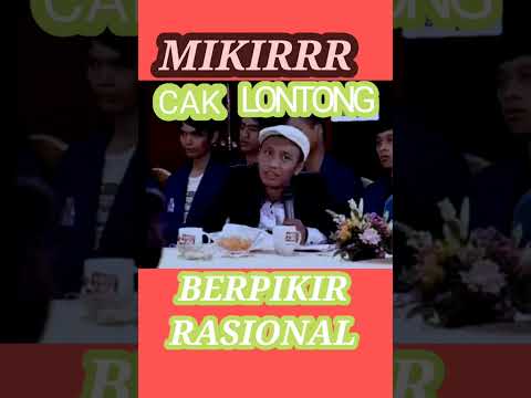 Stand up _kokedi_ cak lontong,   penyebab kecelakaan, mikir,