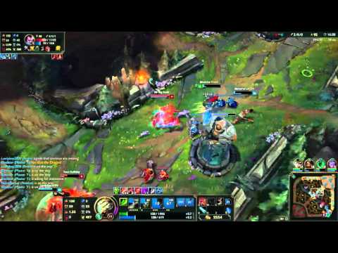 Master Yi escapes the Olaf!