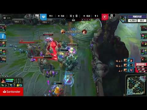 Pain vence Fluxo, com direito a pentakill do Dynkas.