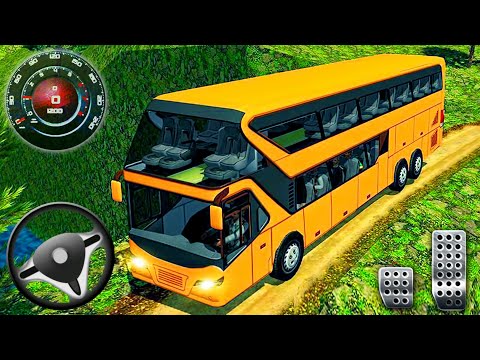 Uphill Offroad Bus Driving Simulator #2 - Android GamePlay