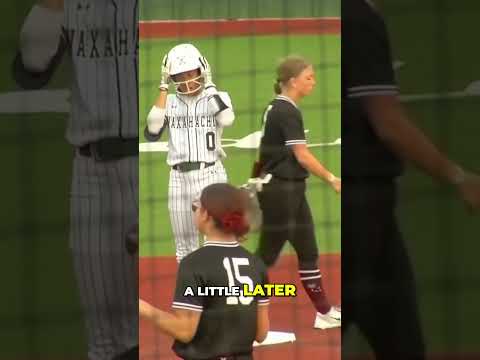 Michaela Landers Breaks State RBI Record with INSIDE THE PARK Homerun!