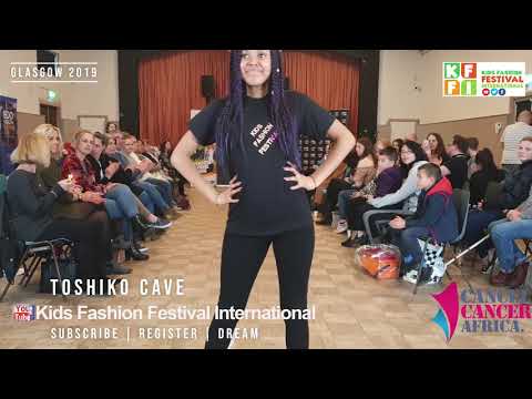 Toshiko Cave at Glasgow Kids Fashion Festival International 2019