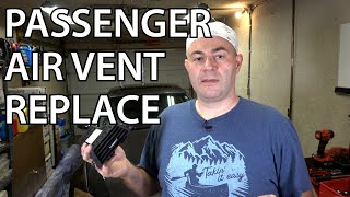 E90 BMW Passenger Air Vent Replacement DIY