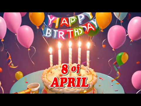 happy birthday April 8 - April 8 Birthday Songs
