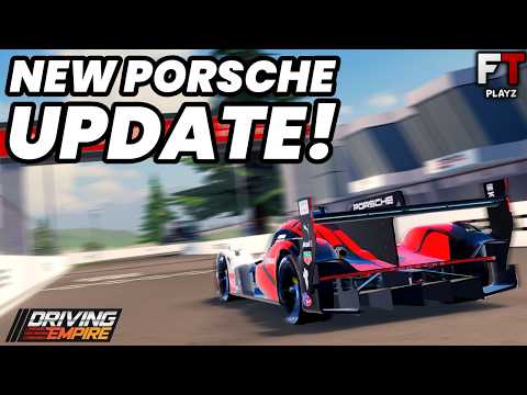 Thumbnail for Porsche 963 LMDh Review In Roblox Driving Empire! (4 NEW Porsche Cars!) by Porsche 963