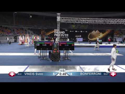 2022 113 T32 12 M E Individual Cairo EGY GP 7 BONFERRONI SUI vs VINEIS SUI