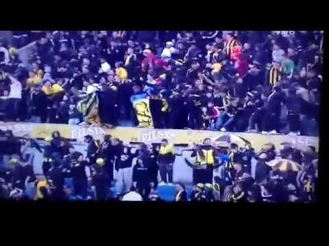 Juventud de las Piedras 0 Peñarol 1 . Gol "Japo" Rodríguez 24 agosto 2014