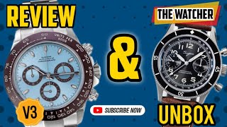 2 Stunning Chronographs from Sugess! | 1 Unboxing 1 Review | The Watcher