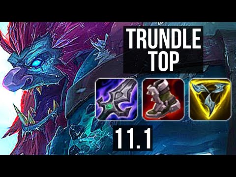 TRUNDLE vs RENGAR (TOP) | 6/3/18 | EUW Master | v11.1