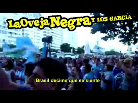 ♫ Brasil decime que se siente ★ La Oveja Negra y los García ★ ( Cumbia oficial del mundial)
