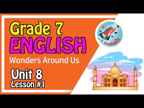 Grade 7 English Language [ Unit 8--Lesson 01] 🇱🇰 🌍🌎🌏