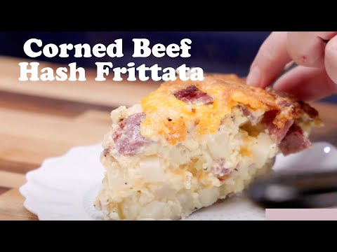 Leftover Makeover: Corned Beef Hash Frittata Recipe for One-Pan Perfection!
