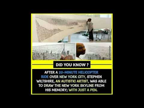 Billions of Windows - Autistic Savant Artist Draws Cities From Memory