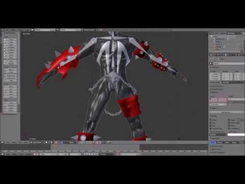 Spawn Timelapse prt.2 (rigging & animation)