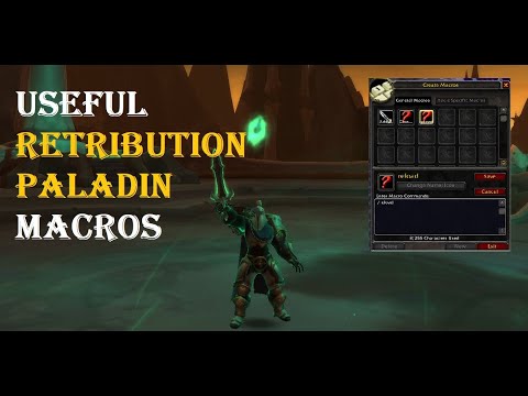 Retribution Paladin Useful Macros |Shadowlands|