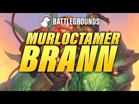 Murloc Tamer Brann (and some big amalgadons) | Dogdog Hearthstone Battlegrounds