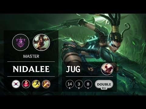 Nidalee Jungle vs Lee Sin - KR Master Patch 9.20