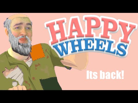 Happy Wheels!!!!! Hold On Sweetie!