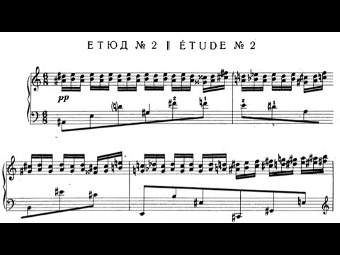 Dimităr Nenov- 2 (+1) Études for Piano (1916-1932)